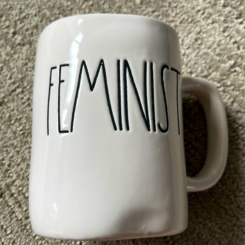 Rae Dunn Feminist coffee cup